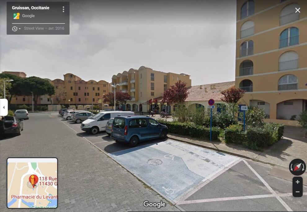 L'Escapade : Charmant T2 -Parking Gratuit, Piscine, Wifi, Clim Gruissan Kültér fotó
