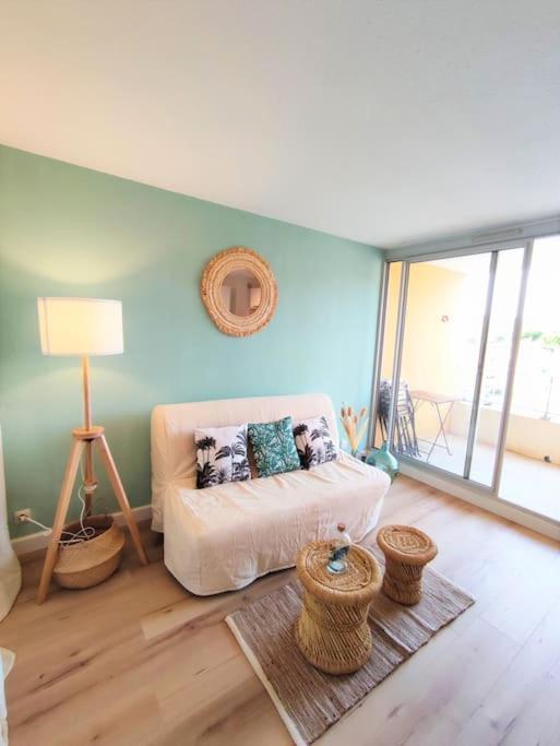 L'Escapade : Charmant T2 -Parking Gratuit, Piscine, Wifi, Clim Gruissan Kültér fotó